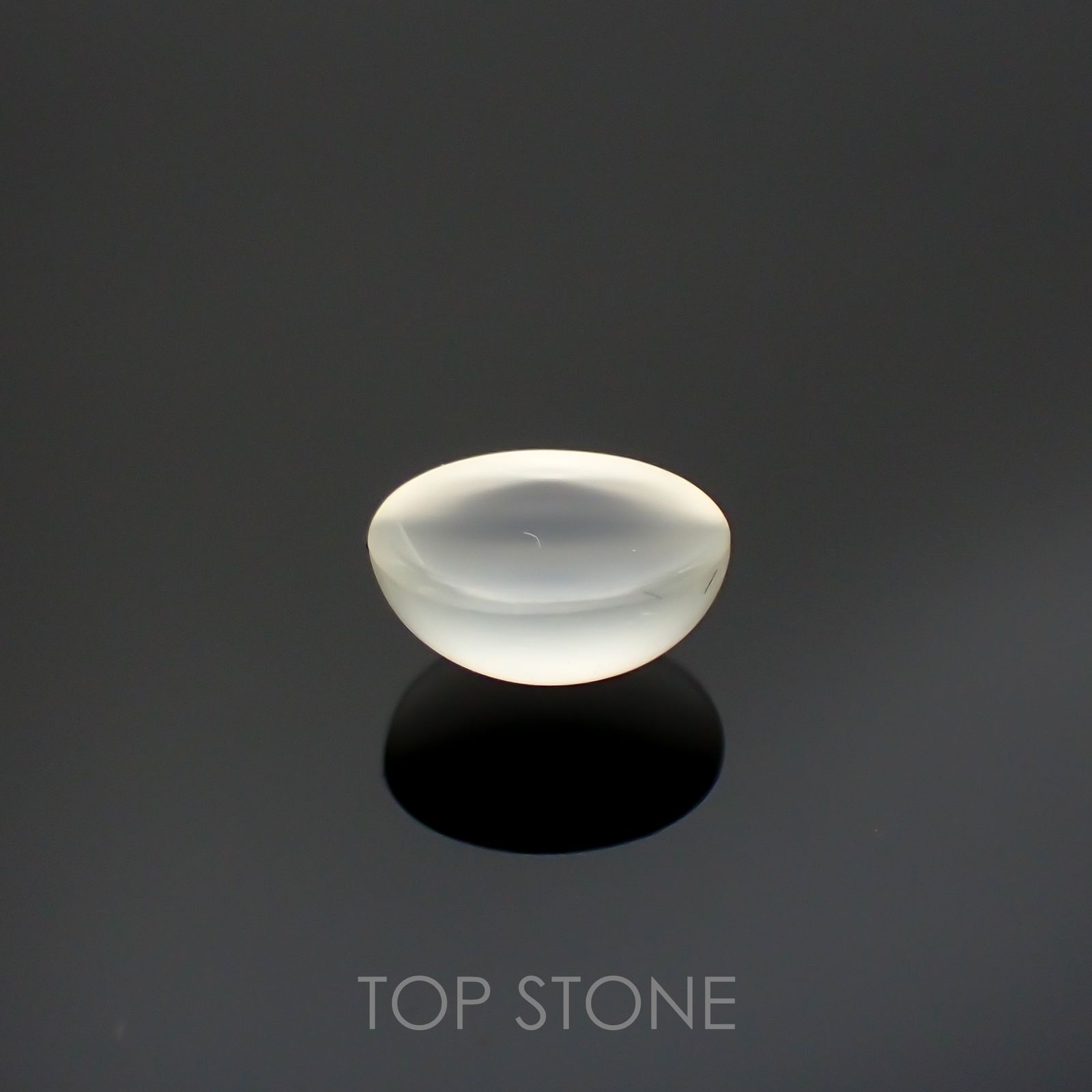 ムーンストーンキャッツアイ(宝石名ムーンストーン・キャッツアイ)インド産 1.32ct 識別済[220515791]7.9x5.9mm前後