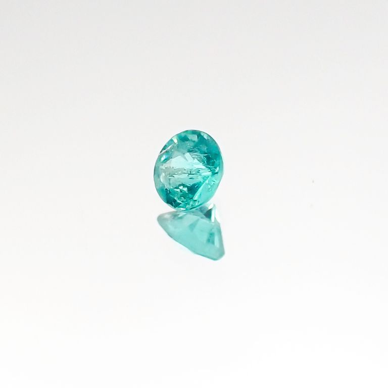 パライバトルマリン ブラジル産 ルース 0.06ct[20106436]2.4×2.4mm前後