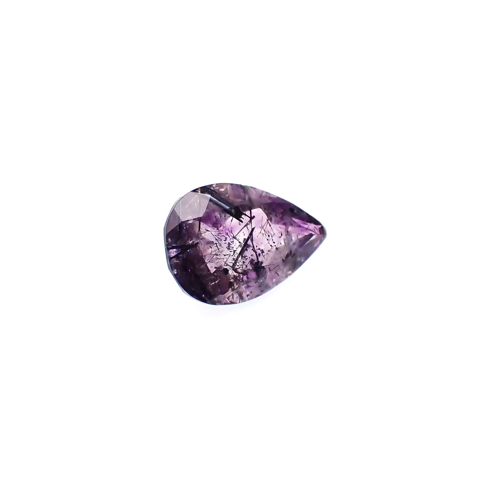 アメジストエレスチャル ナイジェリア産 4.84ct[231224659]15.3x9.8mm前後