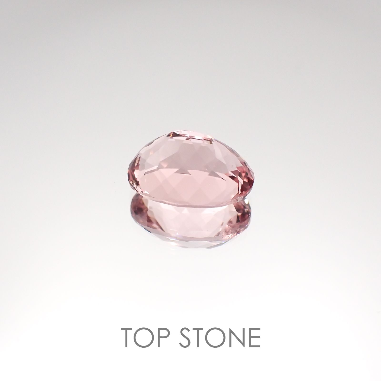 モルガナイト(宝石名モルガナイト) ナイジェリア産 3.038ct ソ付(日独)[20117400]11×8mm前後