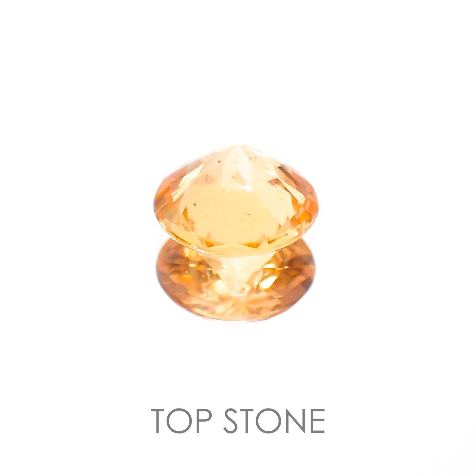 マンダリンガーネット ケニア産 ルース 0.52ct[20118100]5×5mm前後