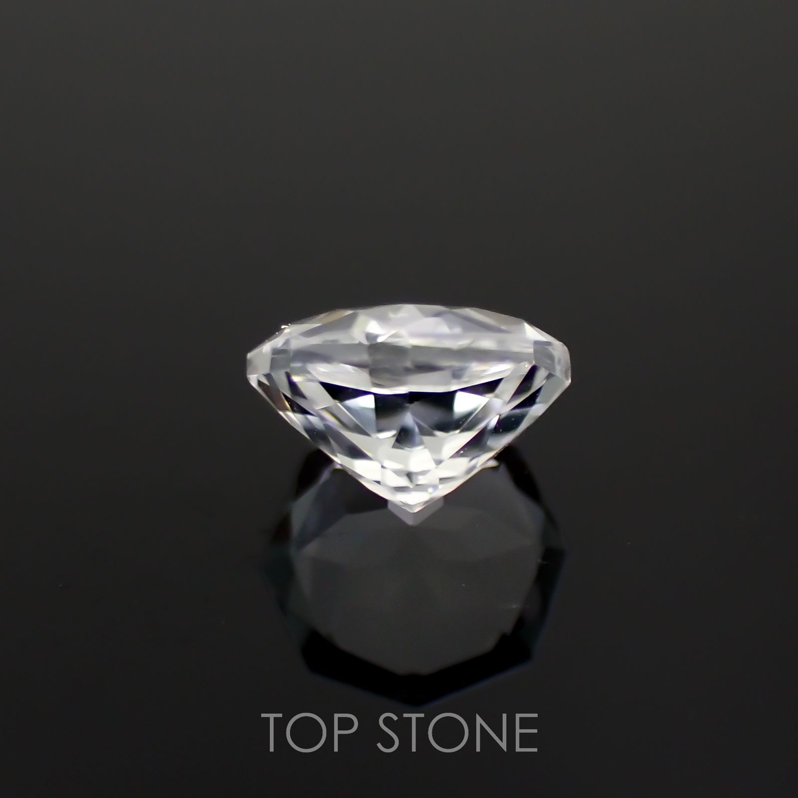 ◇オクタゴンカット◇ホワイトトパーズ ブラジル産 1.15ct[221018501]6.1x6.1mm前後