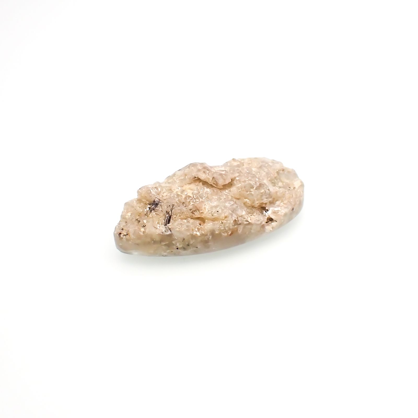 ホワイトガーデンクォーツ ブラジル産 24.97ct[230722652]30x15mm前後