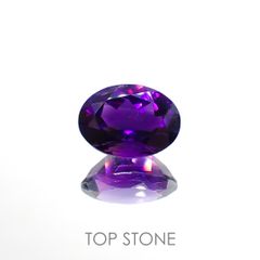 カラーシフトアメジスト(宝石名アメシスト)ブラジル/ウルグアイ産 9.18ct 識別済[220113952]16.1x12.1mm前後