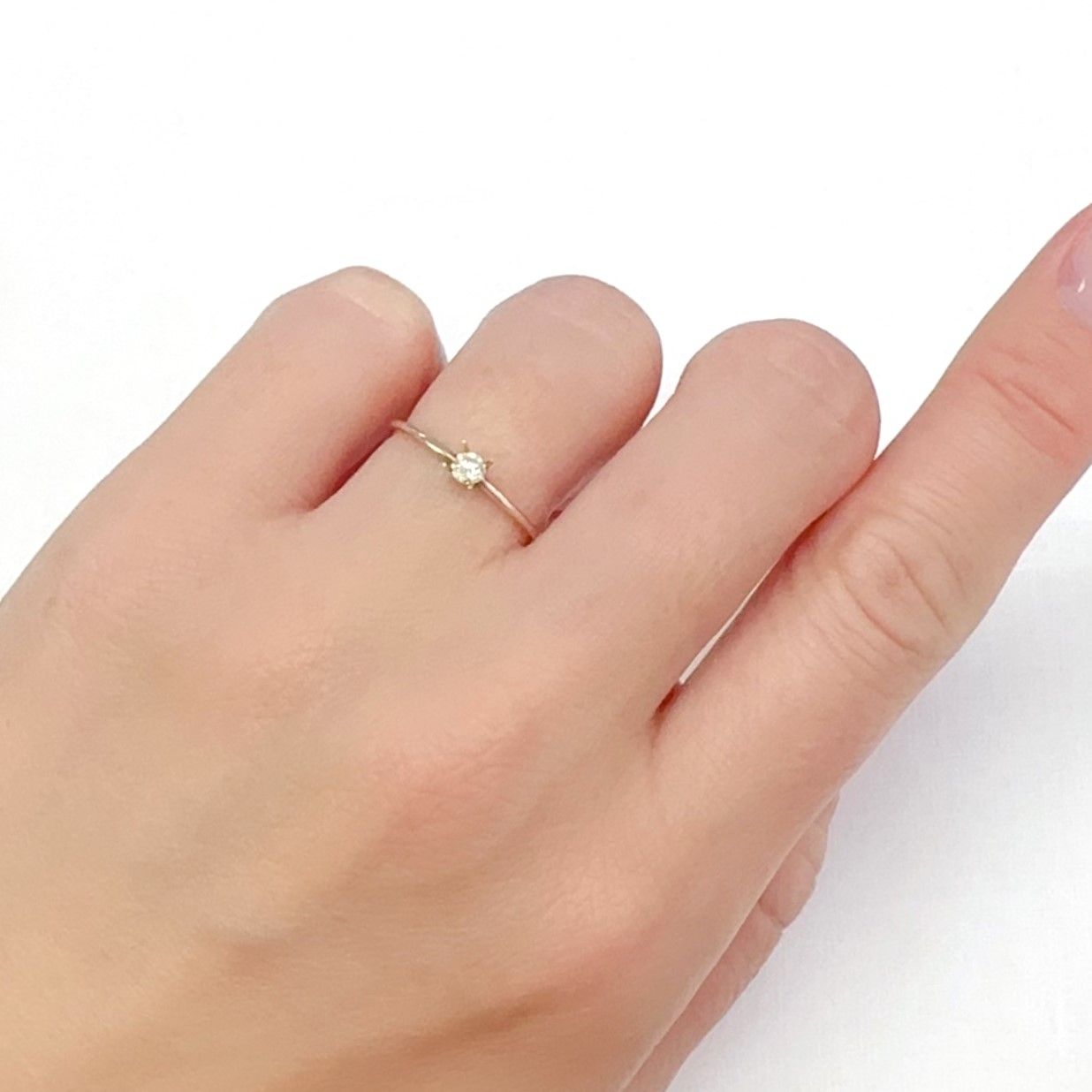 ライトイエローダイヤモンド TTLC/ I  0.10ct[240326879]2.9x2.9mm前後