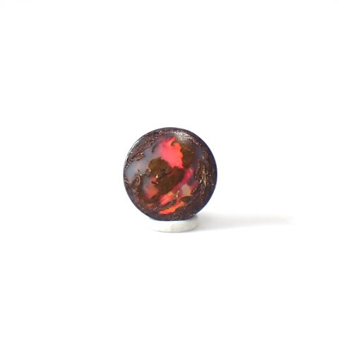 ウッドオパール オーストラリア産 0.94ct / 7.6x7.6mm前後 [251031194]