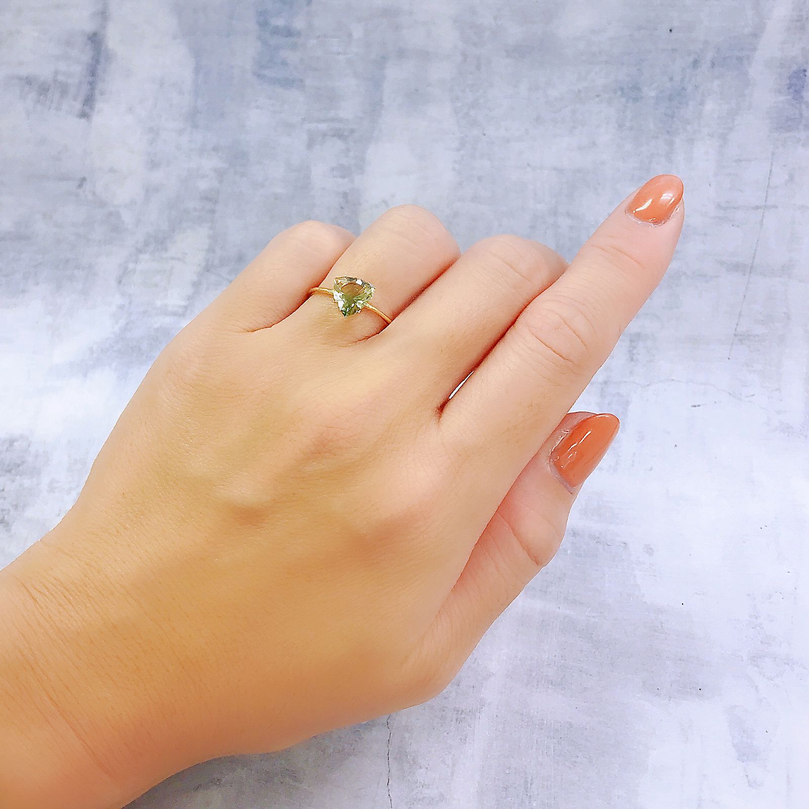 バイカラーオレゴンサンストーン(宝石名ラブラドライト)アメリカ・オレゴン州産 1.50ct 識別済[251018704]8x8mm前後