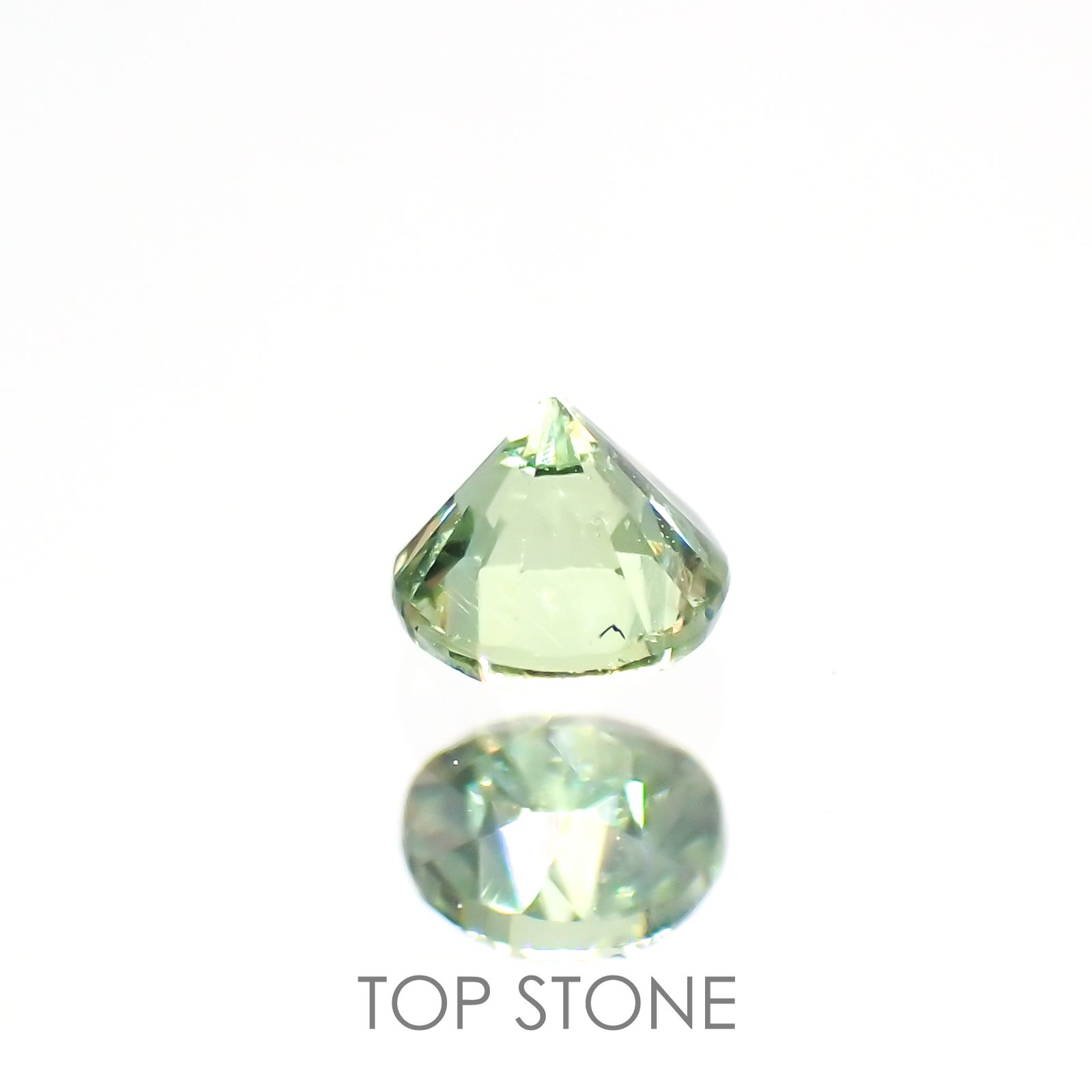 デマントイドガーネット(宝石名デマントイド・ガーネット) ナミビア産 0.18ct 識別済[210912789]3×3mm前後