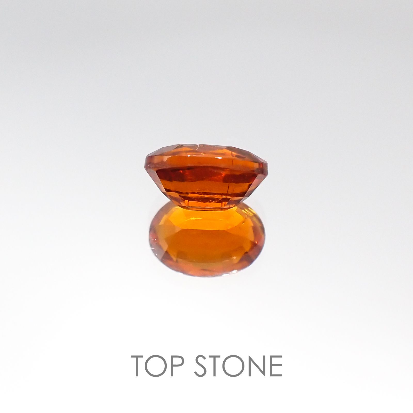 オレンジカイヤナイト タンザニア産 ルース 1.12ct[20105995]7.1×5.1mm前後