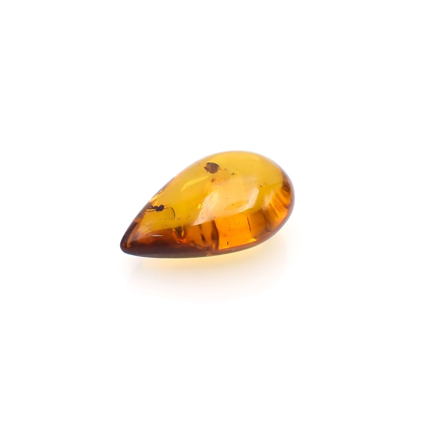 虫入り琥珀 コロンビア産 21.07ct [221018553]31.9x20.8mm前後