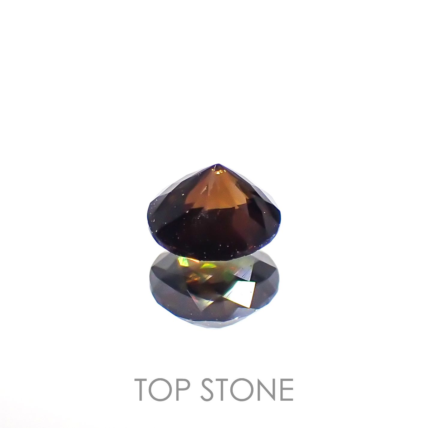 エピドート(宝石名エピドート)タンザニア産 0.31ct 識別済[221018699]4.1x4.1mm前後