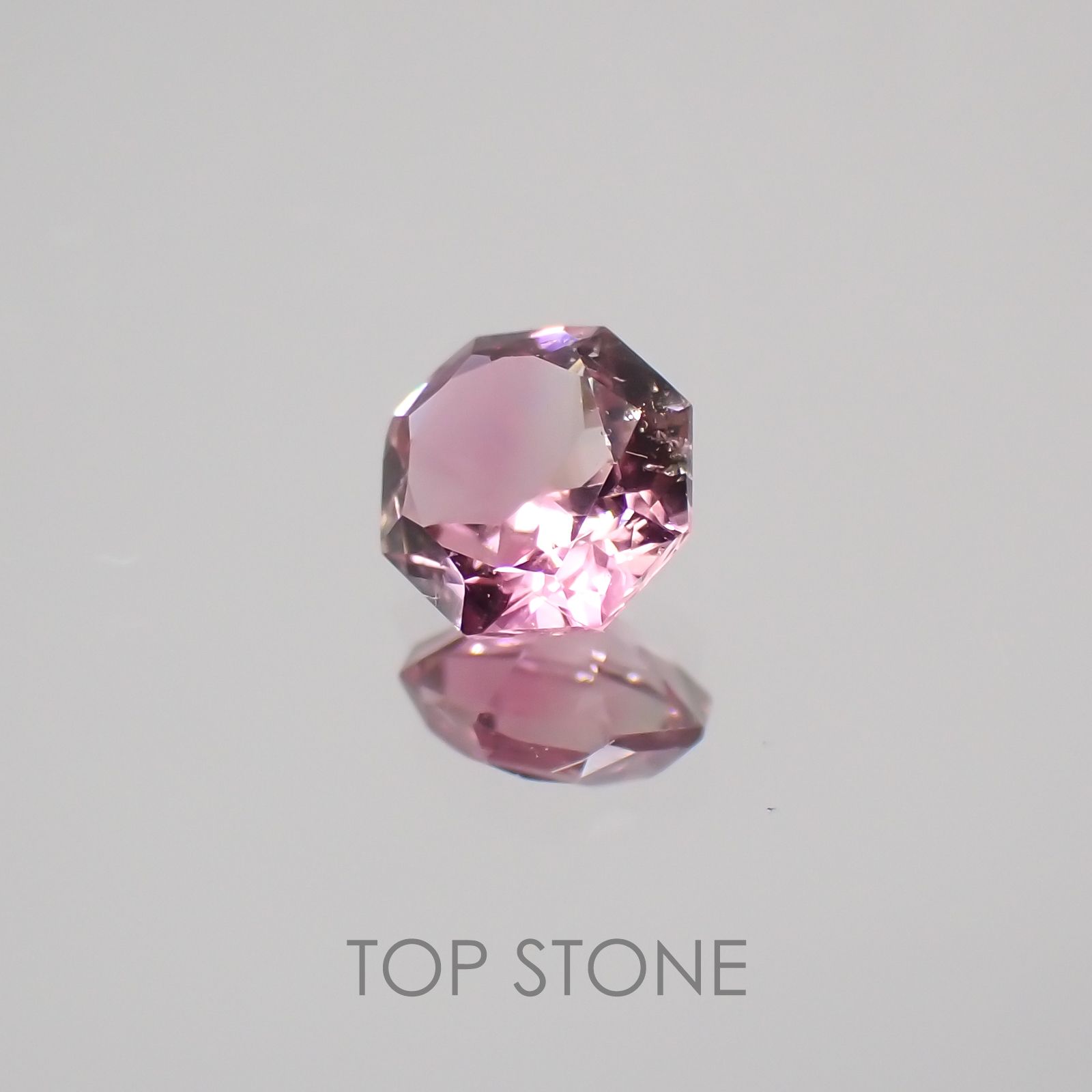 ◇オクタゴンカット◇バイカラートルマリンSA ブラジル・アフリカ産 ルース 0.26ct[21049166]4×4mm前後