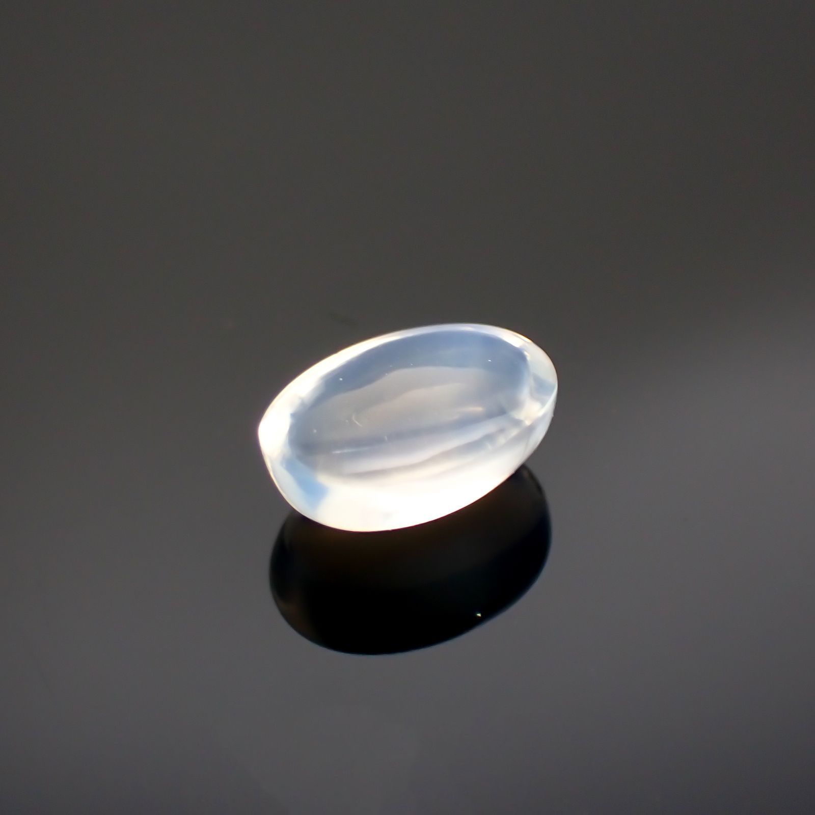 ムーンストーン(宝石名ムーンストーン) インド/スリランカ産 1.21ct 識別済[210812752]8×5.8mm前後