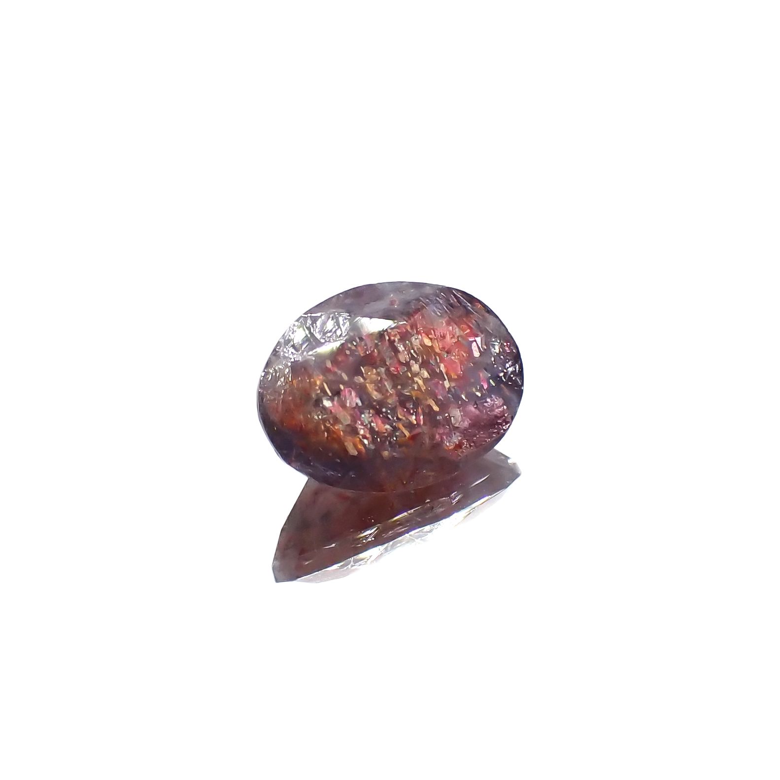 ブラッドショットアイオライト インド産 1.97ct[230923347]10.5x7.5mm前後