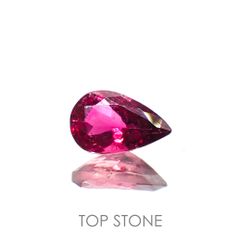 ルベライト(宝石名ルベライト) ブラジル産 0.83ct 識別済[211013581]7.9×5mm前後