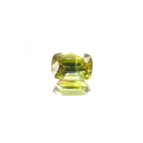 スフェーン(宝石名スフェーン) マダガスカル産 1.380ct ソ付(彩珠)[210712177]7.5×5.1mm前後