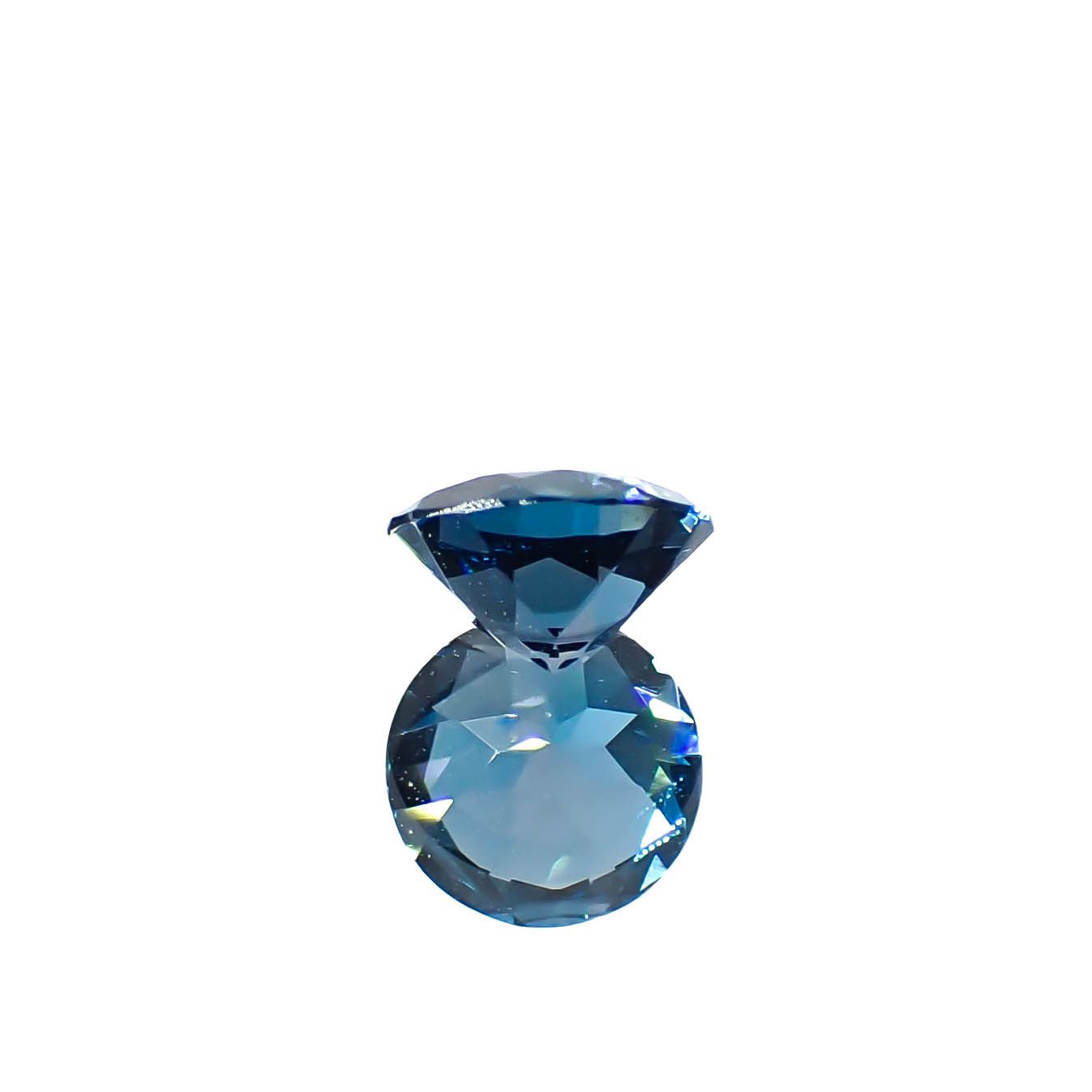 ロンドンブルートパーズ ブラジル産 0.83ct / 6x6mm前後 [250931129]