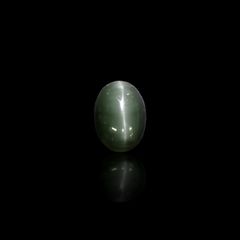 グリーンアパタイトキャッツアイ ブラジル産 14.16ct[240427183]16.8x12.3mm前後