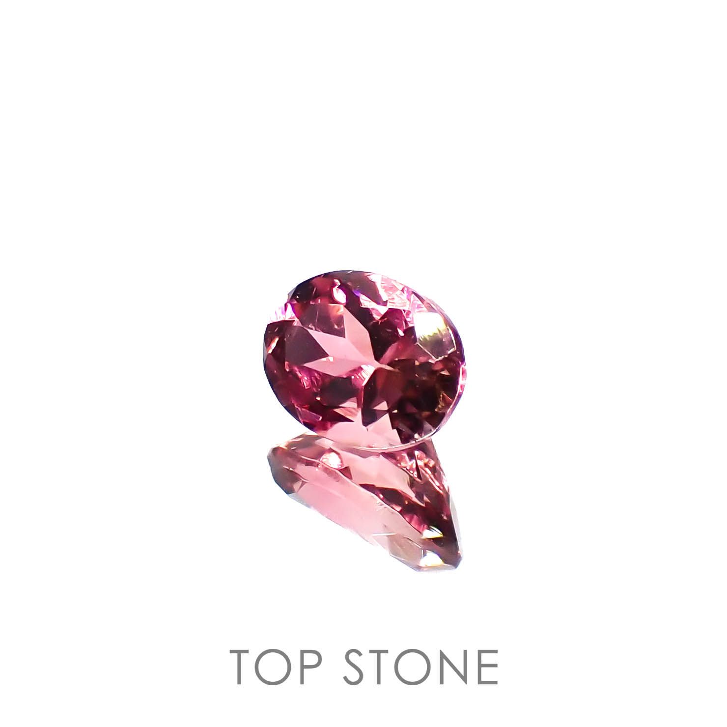 ピンクトルマリン ブラジル産 0.94ct[230220388]7.1x5.1mm前後