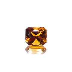 ゴールデントルマリン モザンビーク/コンゴ産 1.03ct[231225197]6.3x5.3mm前後