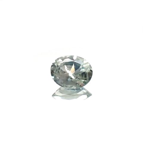 モンタナサファイア(宝石名サファイア) アメリカ・モンタナ州産 0.36ct 識別済[250611647]5.0×3.9mm前後