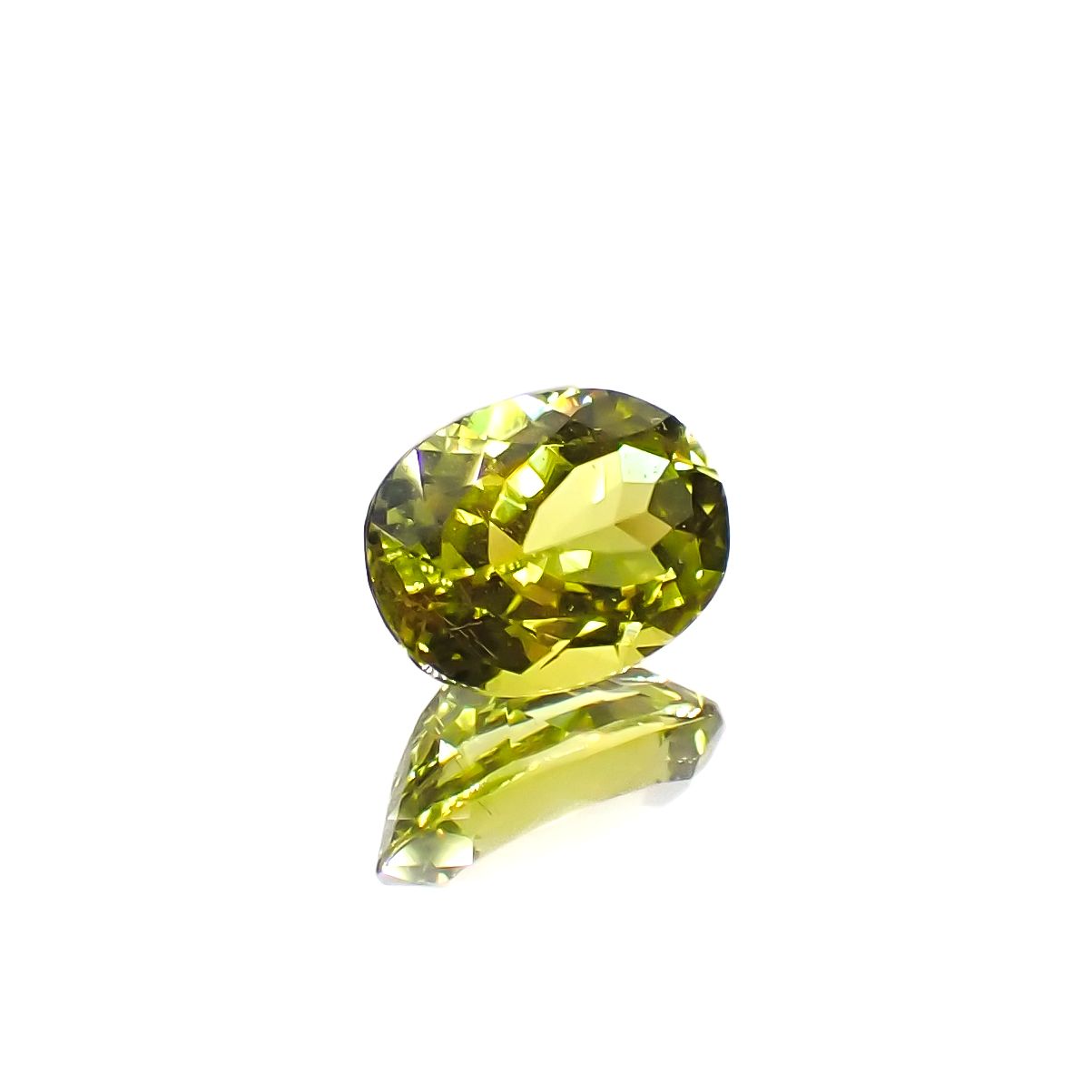 カナリートルマリン ザンビア・カナリー鉱山産 0.87ct[230823141]7x5mm前後