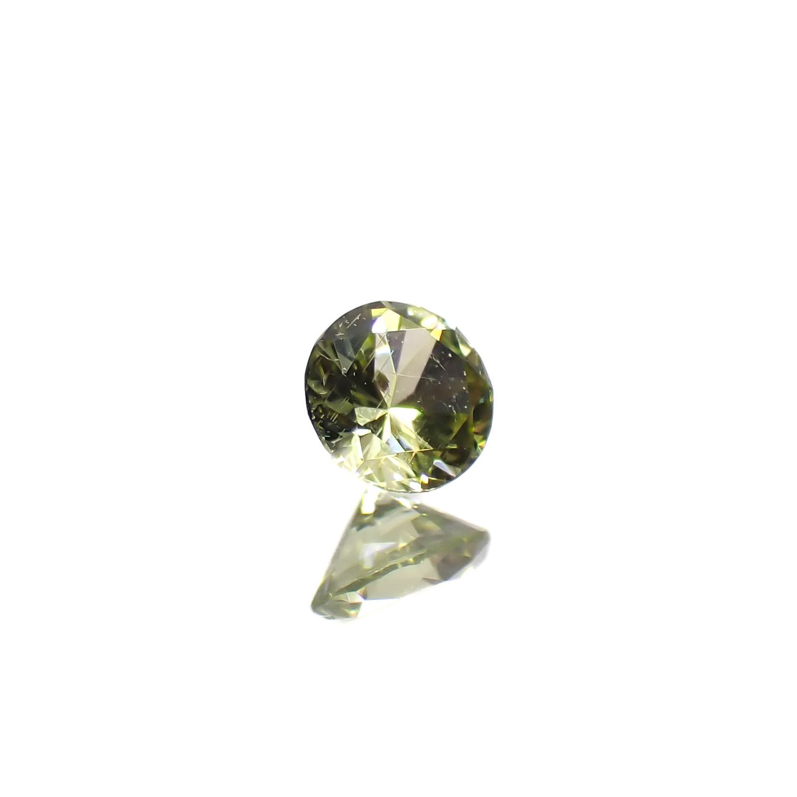 パラサイティックペリドット 採取地：インドネシア・ジェパラ 0.090ct[240627933]2.8x2.8mm前後