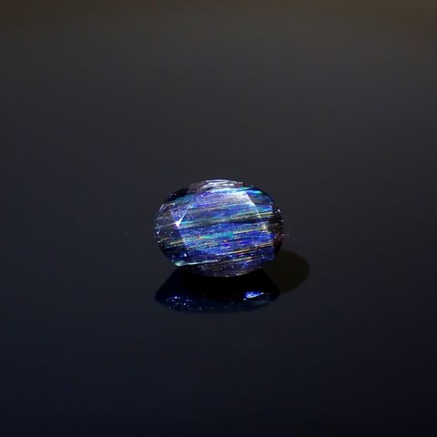 レインボースキャポライト ブラジル産 1.12ct[240326873]7.8x6mm前後