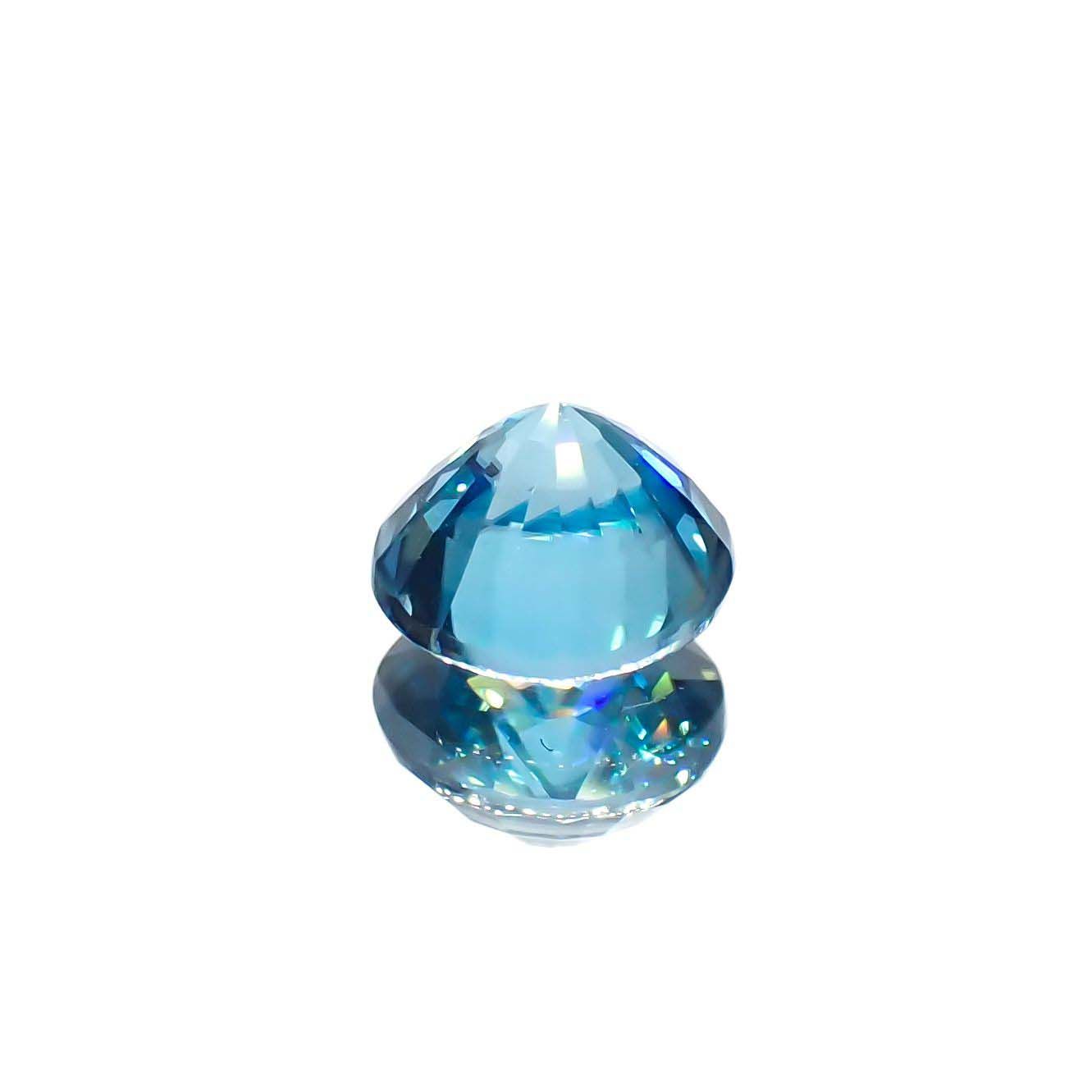 ラタナキリブルージルコン カンボジア産 1.33ct[220917930]5.8x5.8mm前後