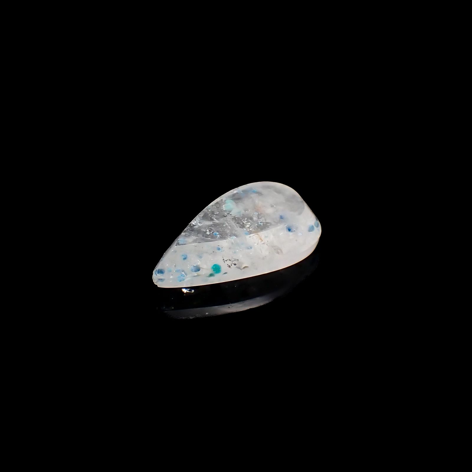 パライバクォーツ ブラジル産 4.31ct[231023602]16.1x9.3mm前後