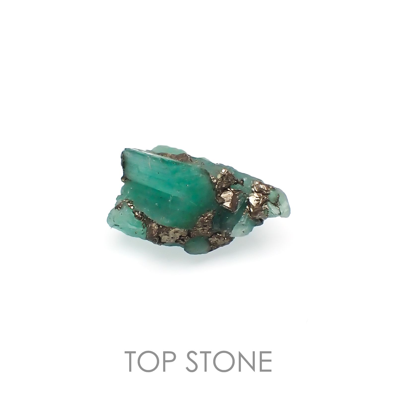 エメラルド原石 コロンビア産 5.88ct[221219657]13.9x12.2mm前後