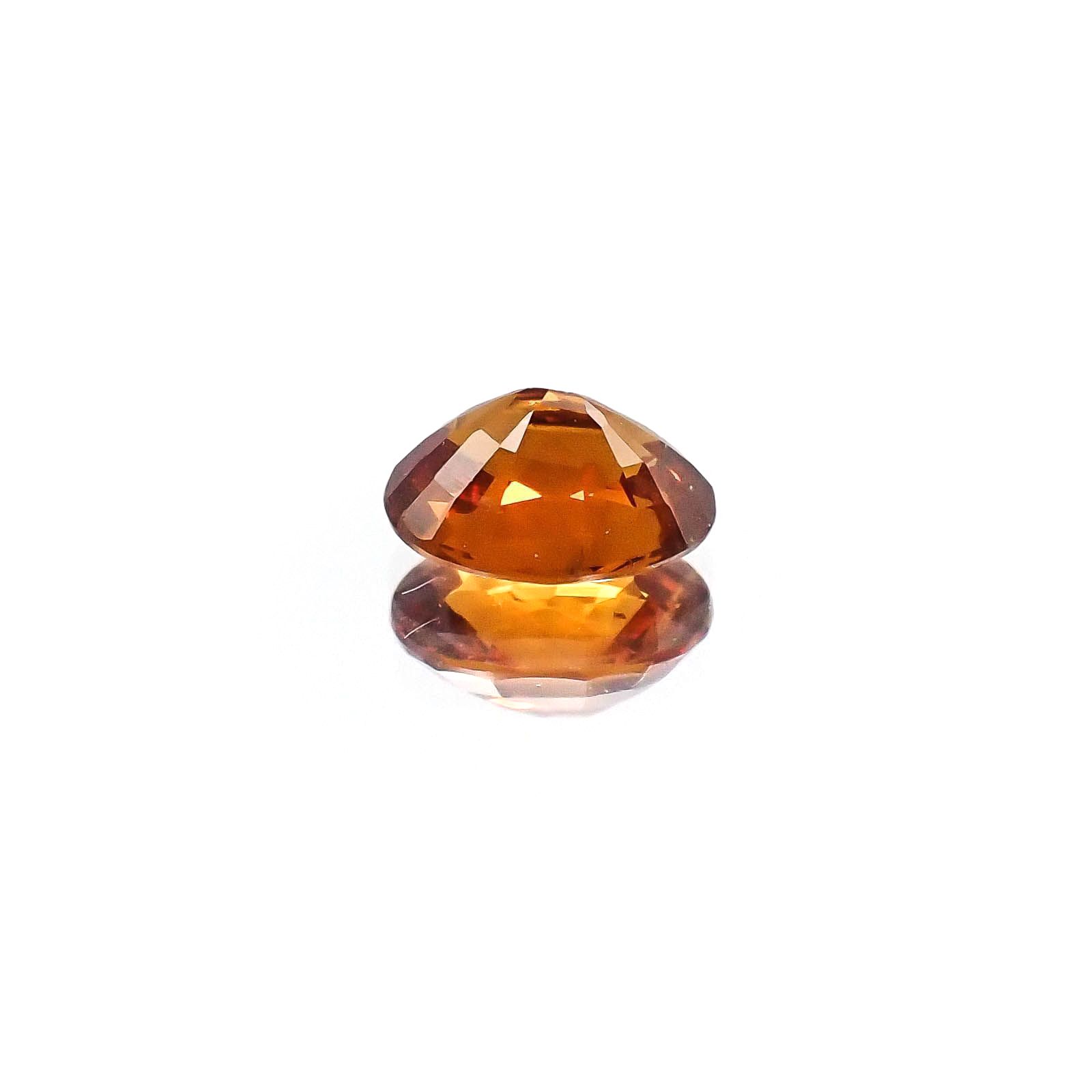 スペサルティンガーネット(宝石名スペサルティン・ガーネット)ナイジェリア産 識別済 1.15ct / 7x5.2mm前後 [260622156]