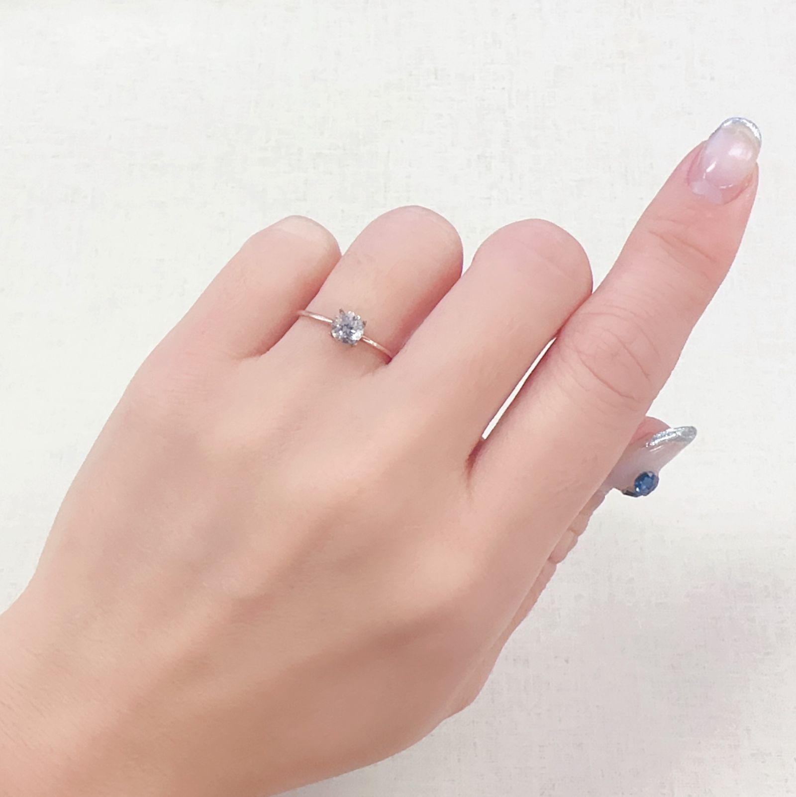 ダンビュライト(宝石名ダンブライト)メキシコ産 0.48ct 識別済[230722603]4.9x4.9mm前後