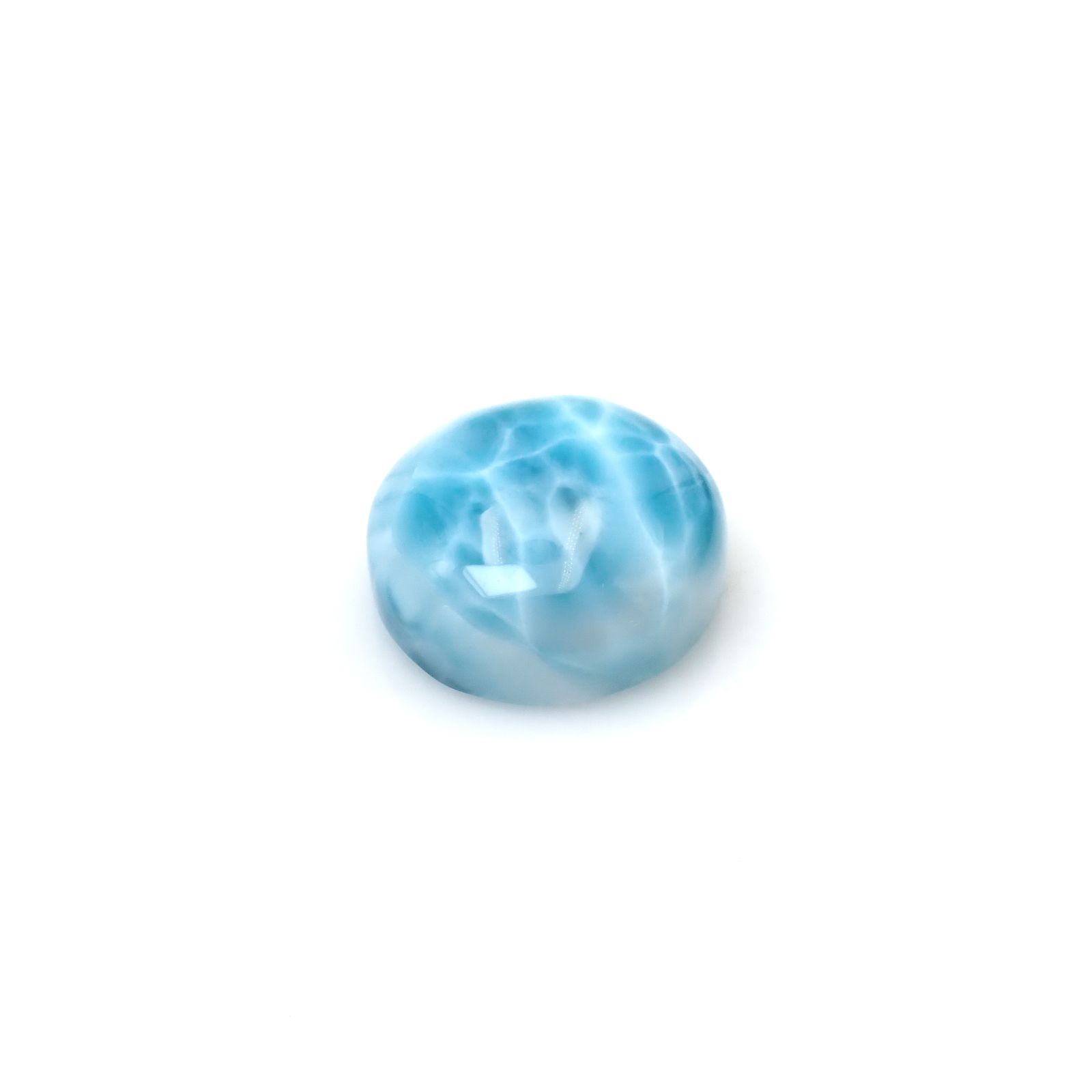 ラリマー ドミニカ共和国産 51.05ct [250630542]23.4x23.3mm前後