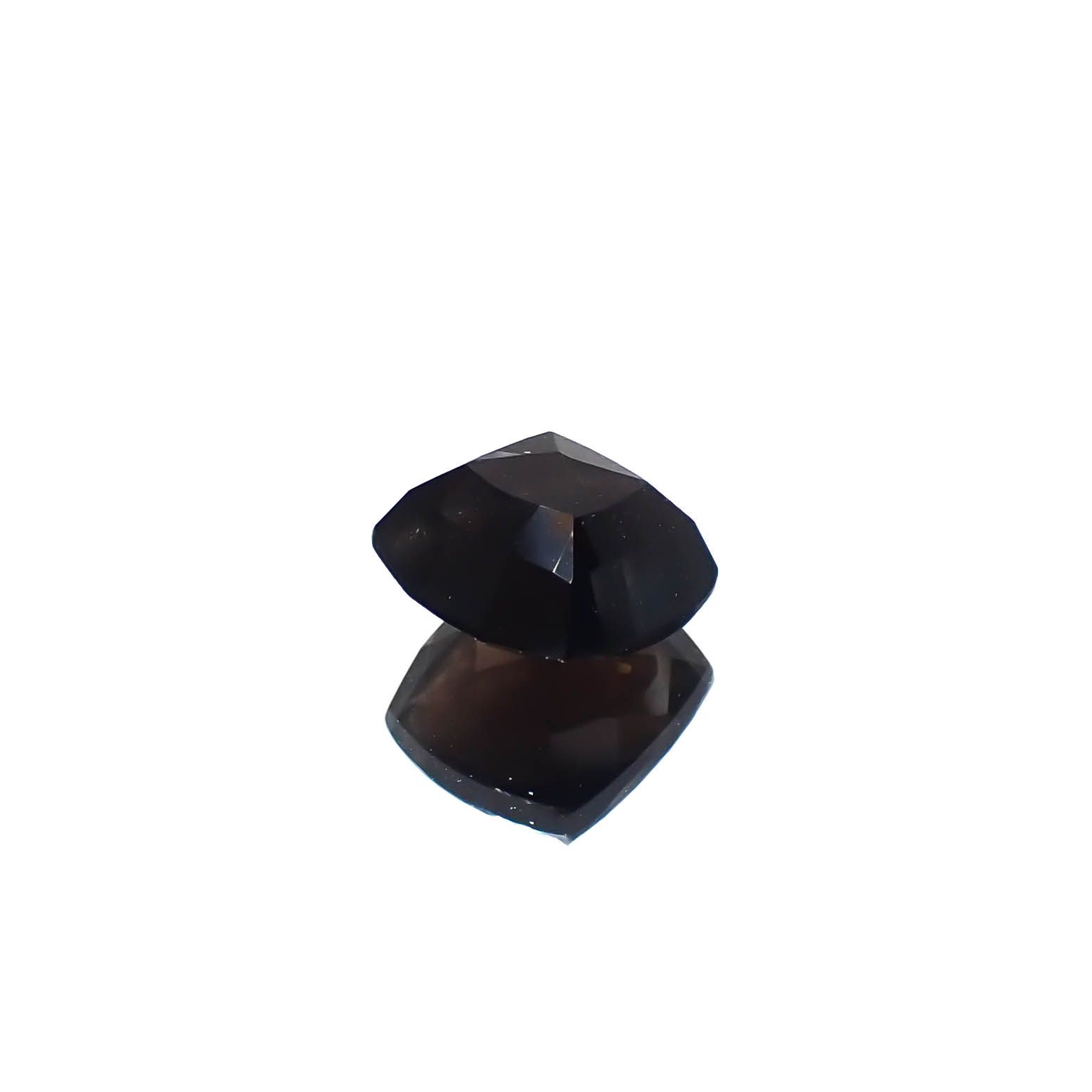 ◇チェッカーカット◇モリオン チベット産 2.70ct[240427377]8.5x8.5mm前後