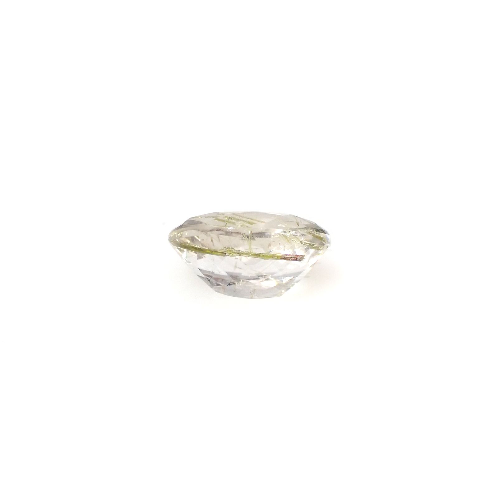 エピドートインクォーツ ブラジル産 2.81ct[240427290]10.7x8.2mm前後