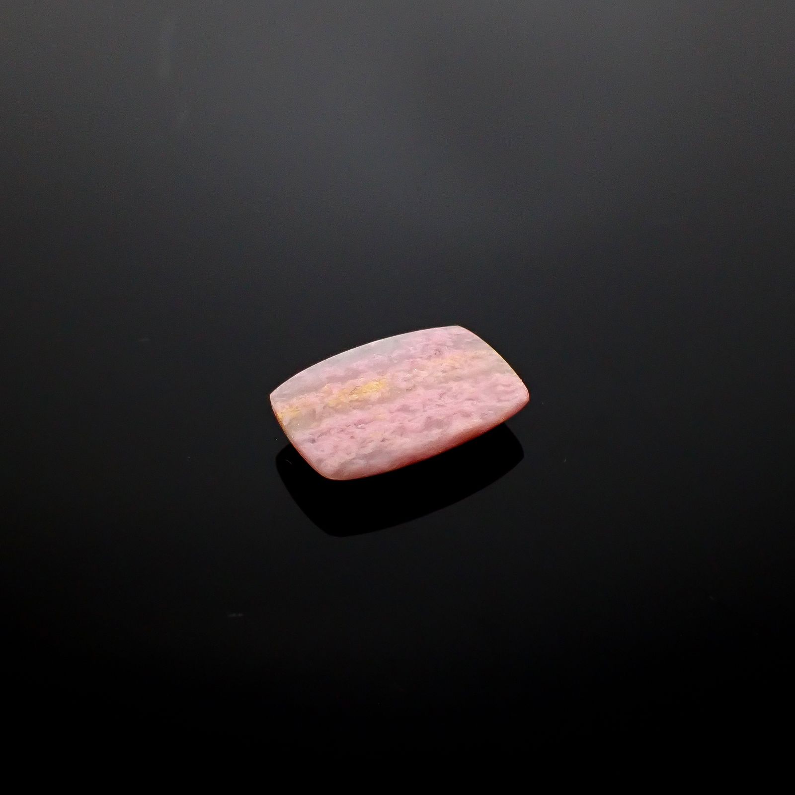 ピンクパッションクォーツ イタリア産 7.24ct [250730633]17.3x11.4mm前後