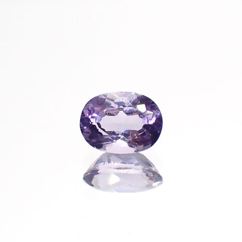 マリアライト(宝石名パープル・スキャポライト)スリランカ産 0.71ct 識別済[220114873]6.8x5mm前後