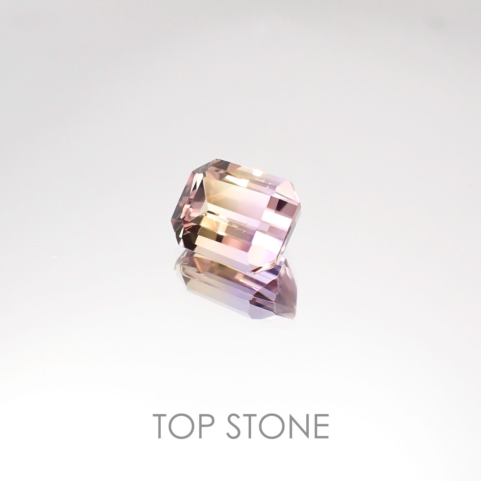 アメトリン ブラジル産 ルース 2.17ct[20106905]8.8×6.7mm前後