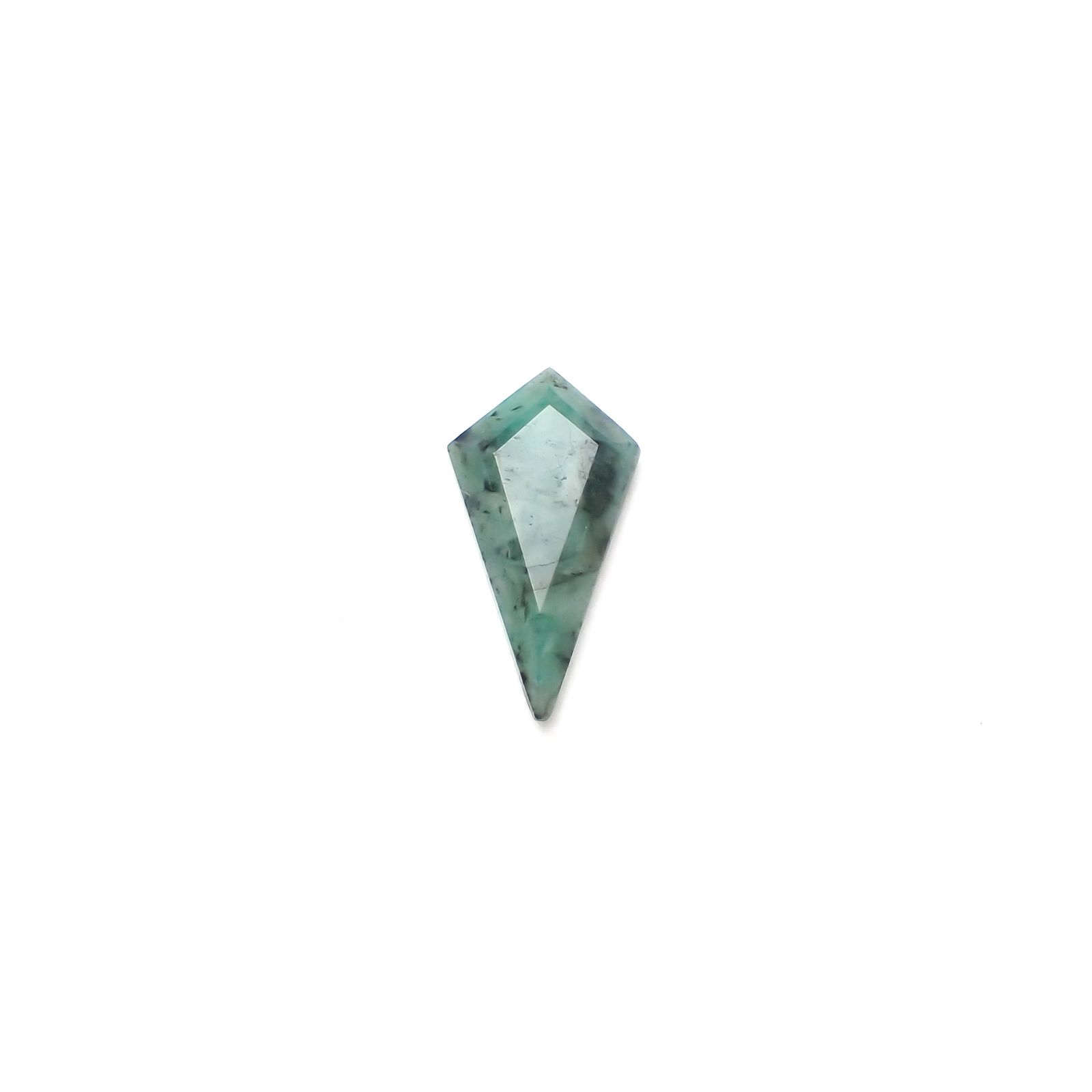 ◇カスタムカット◇エメラルド ブラジル産 2.17ct[240326478]15.4x8.2mm前後