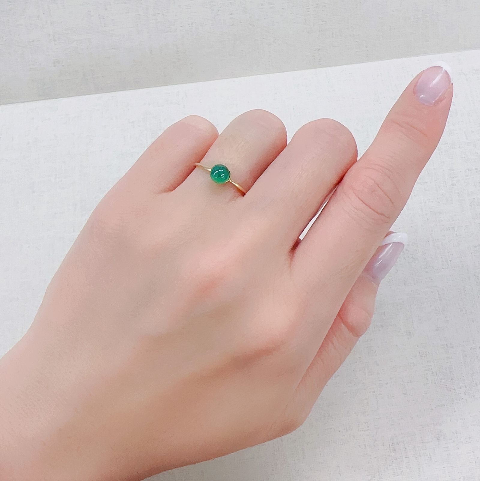 エメラルド コロンビア産 0.55ct[230421692]5.1x5mm前後