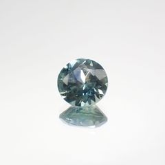 モンタナサファイア アメリカ合衆国産 ルース 0.65ct[210712113]4.9×4.9mm前後