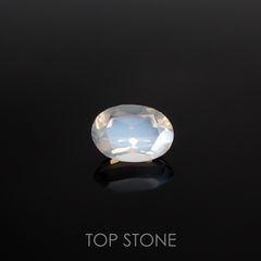 ムーンストーン インド・スリランカ産 ルース 0.73ct[210611348]7.1×5.1mm前後