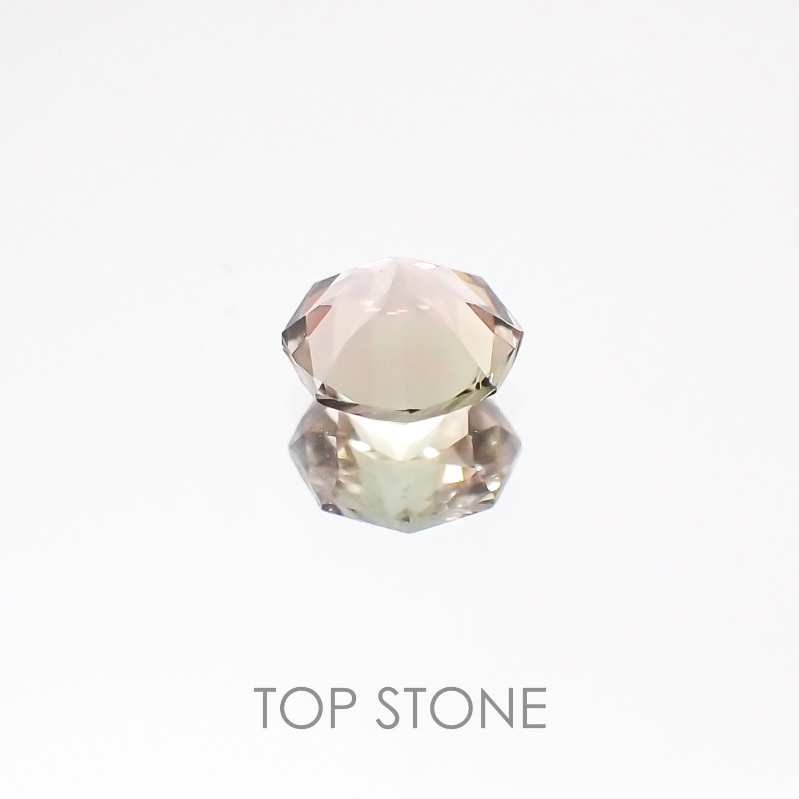◇オクタゴンカット◇バイカラートルマリンSA ブラジル・アフリカ産 ルース 0.28ct[20117146]4.4×4.4mm前後