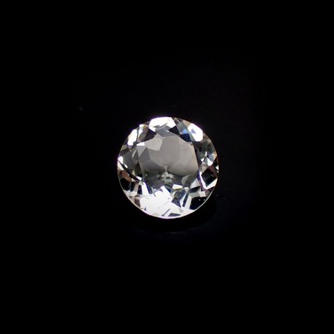 含バリウム・サニディン(宝石名サニディン)ドイツ産 1.69ct 識別済[231224973]8.5x8.5mm前後