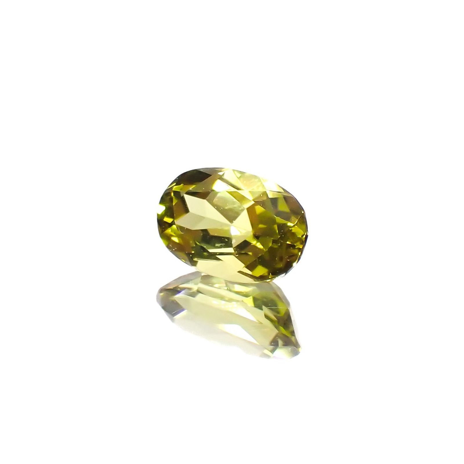 カナリートルマリン ザンビア・カナリー鉱山産 0.50ct [250823143]6x4mm前後