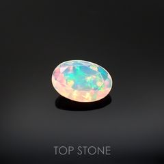 エチオピアオパール(宝石名オパール)エチオピア産 1.08ct 識別済[220917704]10.3x7.6mm前後