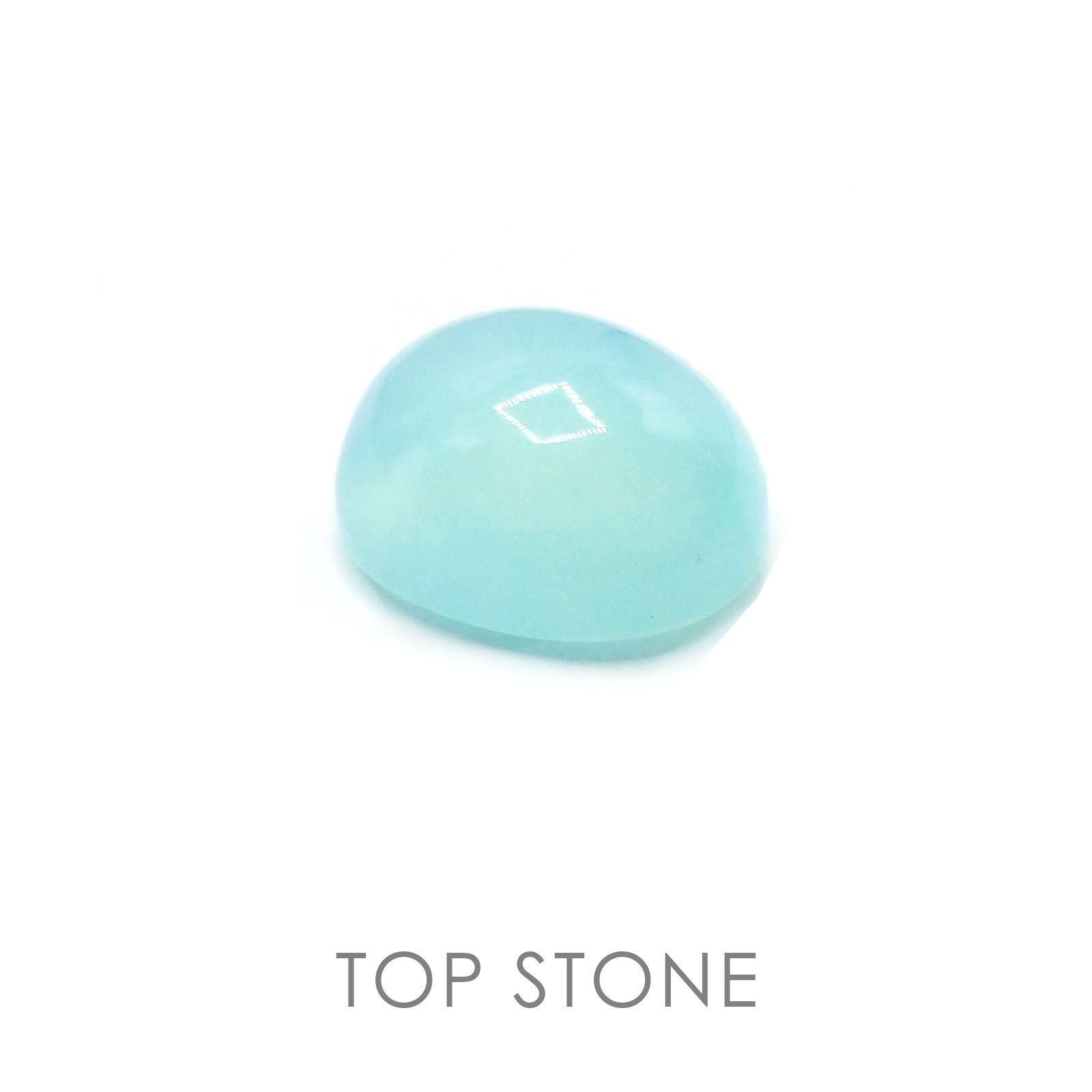 ブルーオパール ペルー産 ルース 4.66ct[20084712]12.1×10mm前後