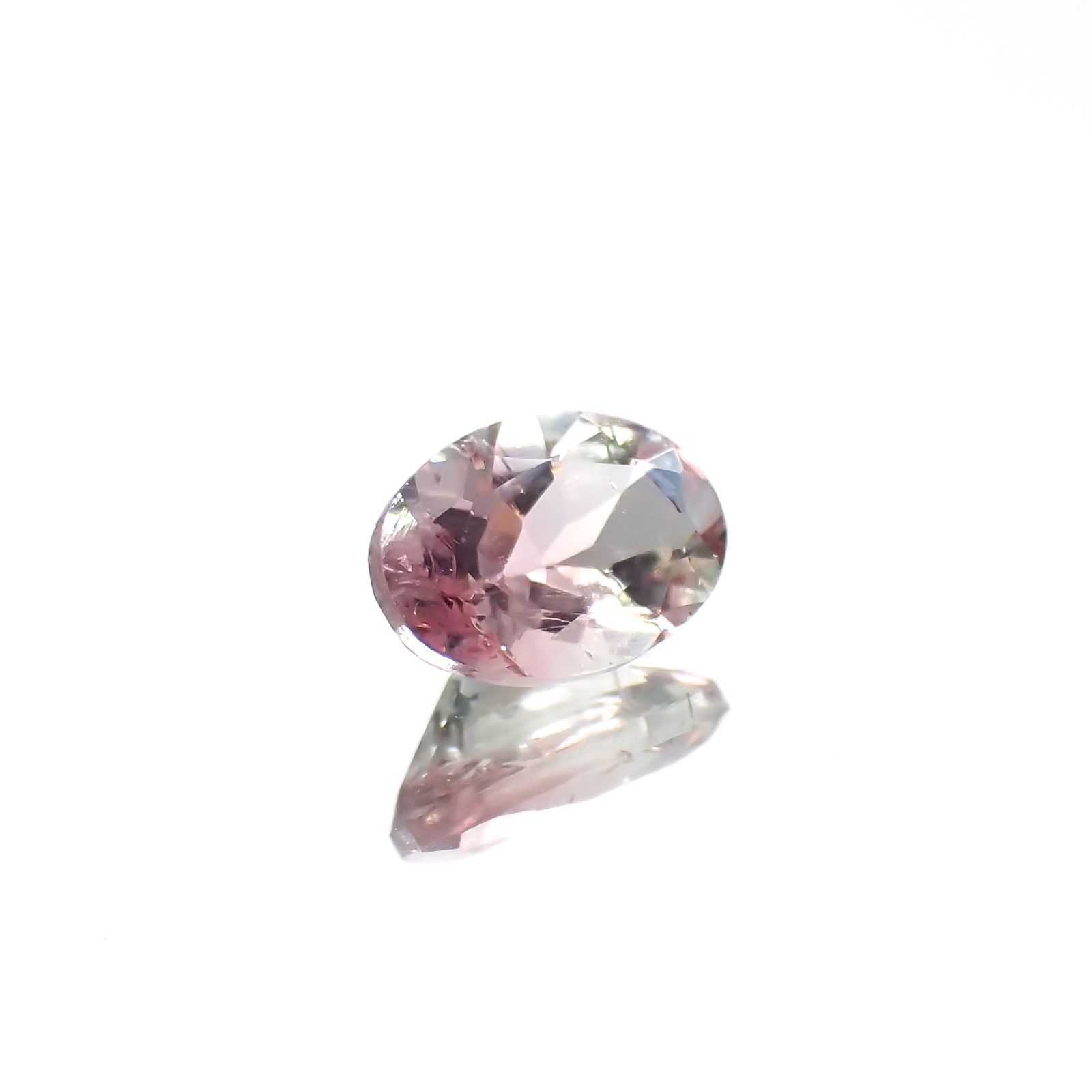 バイカラートルマリン コンゴ産 0.87ct[231224493]7.3x5.1mm前後