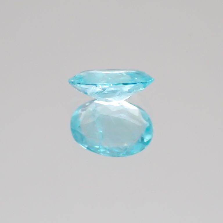 パライバトルマリン(宝石名トルマリン/別名パライバ・トルマリン) ブラジル産 0.22ct 識別済[20129249]5×3.8mm前後